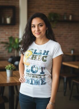 Vintage Lot 29 Tweety Bird Looney Tunes Glam Chic Adorable White T Shirt Small